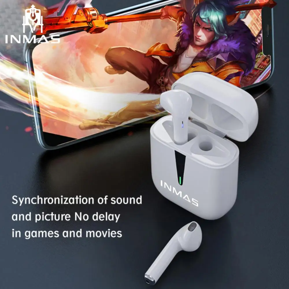 

Hifi Music Headset Touch Control Wireless Headphones Stereo Power Display Sports Earbuds For Huawei Tws Earphones