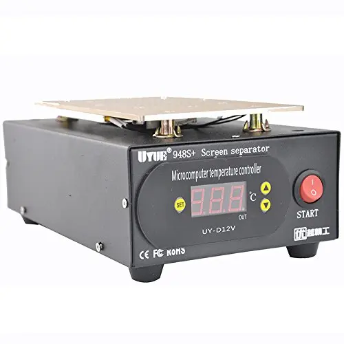 

UYUE 948S+ LCD Separator Machine Build-in Pump Vacuum Screen Repair Machine Kit for Smart Phone Iphone /samsung Refurbish Box