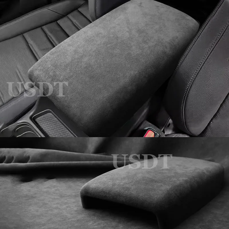 Итальянский замшевый внутренний защитный коврик для HONDA CRV CR V 2023 2024 2025, крышка для чашки с водой, подлокотник центральной консоли, крышка корпуса