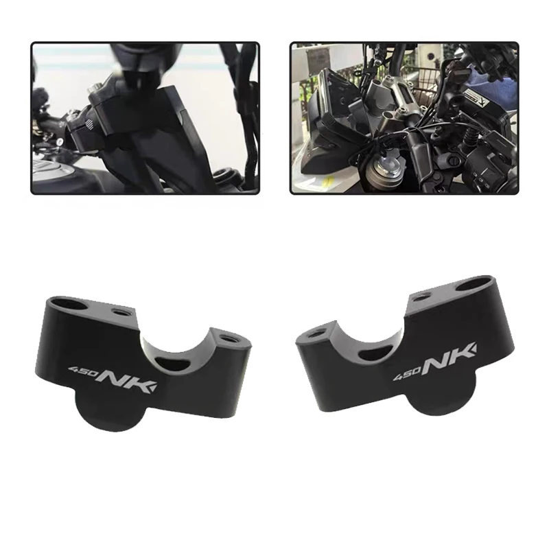 Руль мотоцикла с ЧПУ зажим для руля удлинительный адаптер CFMOTO 450NK 450 NK CF450 2023 2024