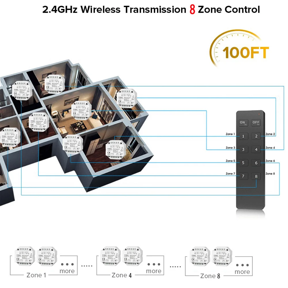 Диммер Триака Для Переменного Тока С Регулируемой Кнопкой Управления Яркостью 220