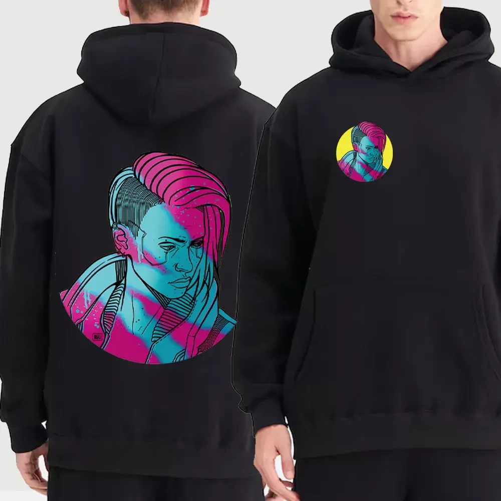 Новая толстовка с капюшоном Jumeast Cyberpunk Futurist большая длинными рукавами флиппер Zero