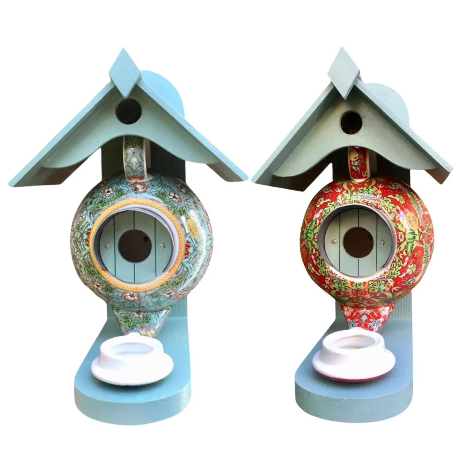 

Фермерский чайник, кормушка для птиц, цветная Кормушка Для гуммина, кормушки для птиц на открытом воздухе, подвесные кормушки для диких птиц...