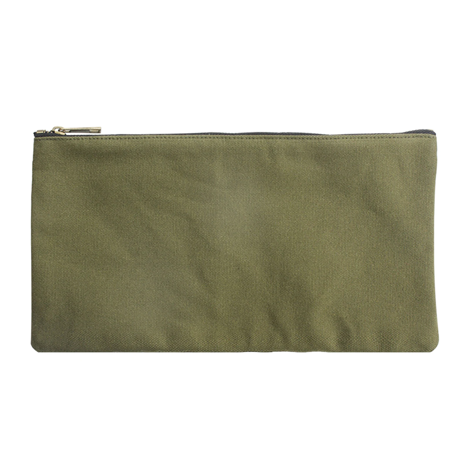 

Storage Pouch Waterproof Canvas Large Capacity Tool Bag With Zipper Repair Portable For DIYers Hardware Durable Heavy Duty