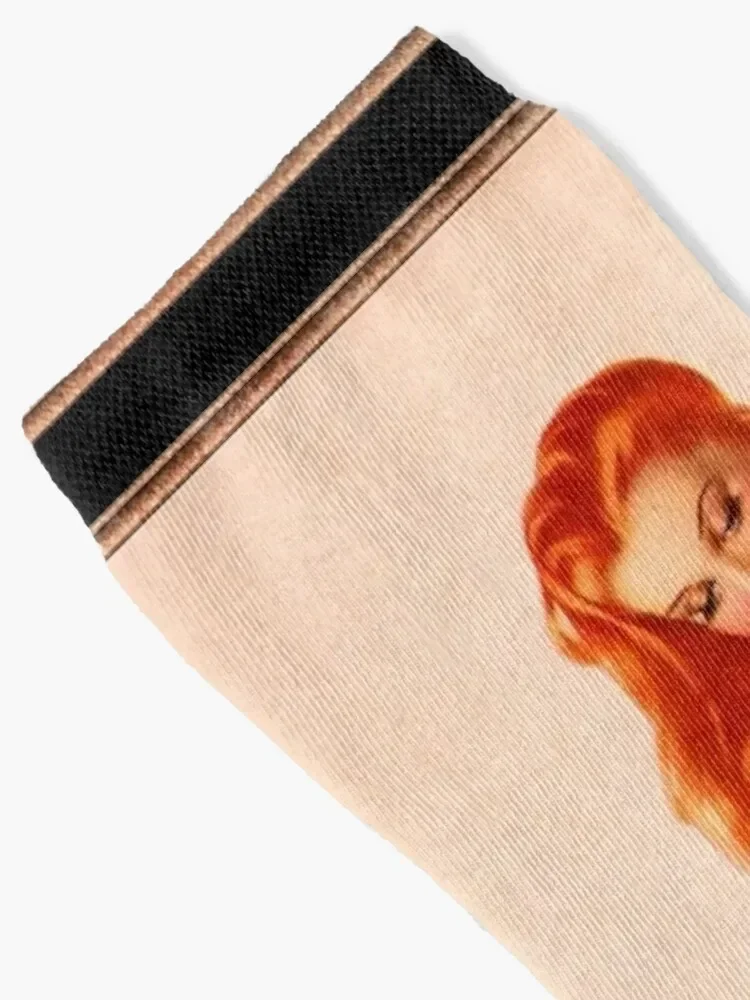 Мисс Лютий Варга Девушка 180. Календарь пин-ап от Alberto Vargas Pin-Up Girl Винтажные носки с