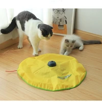 toy cat supplies funny cat toys electric cat turntable cat toy automatic funny cat stick rotating electric