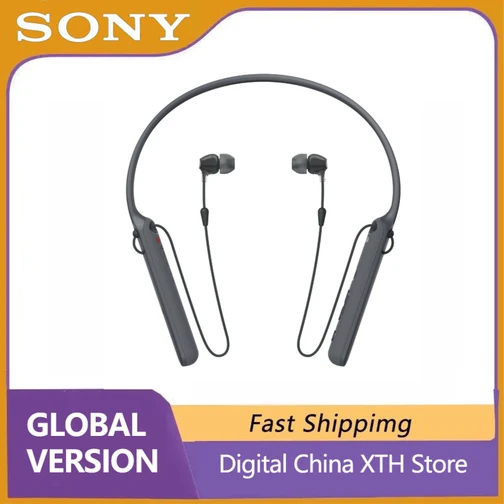 

Original Sony WI-C400 Wireless Behind-Neck In Ear earphone Black (WIC400/B)