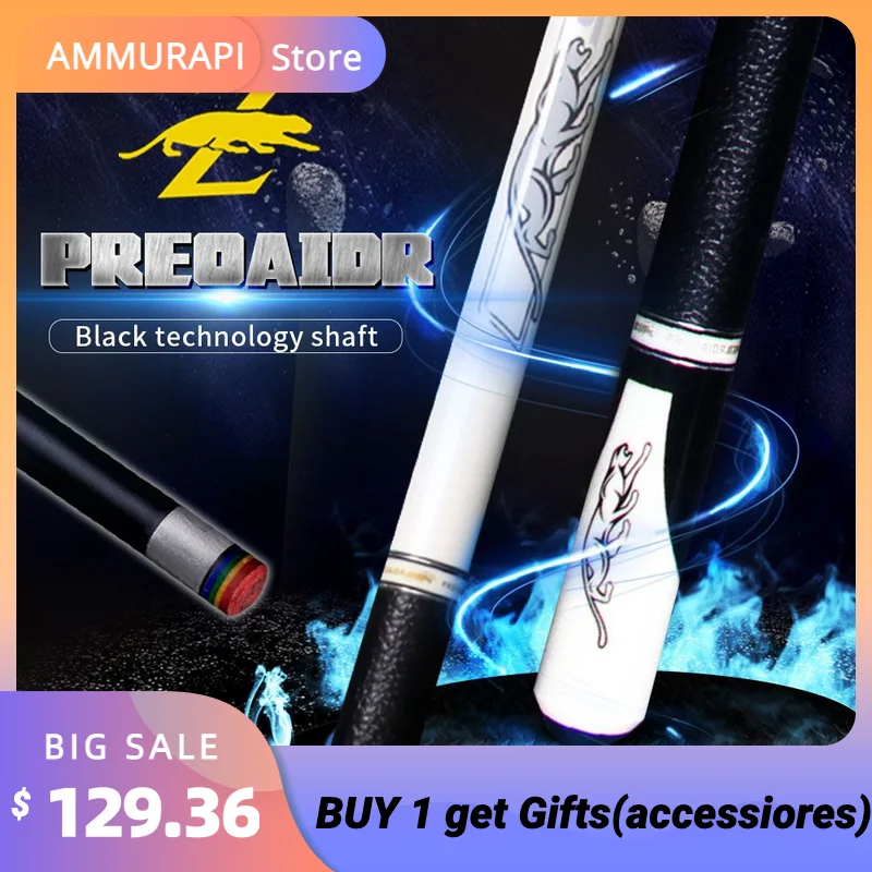 

PREOAIDR 3142 Cosmos series Billard Pool Cue Maple Carbon Shaft 13mm 11.8mm 10.8mm Tip Uni-lock Joint Carbon Leather Wrap Cue