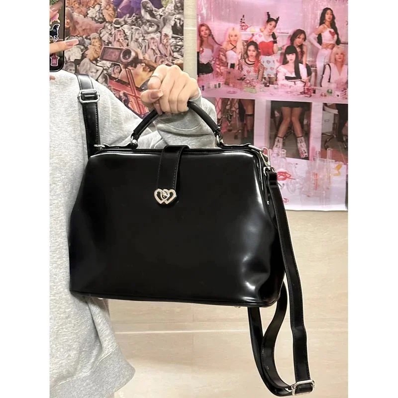 

Fashion Trend Backpacks Femme 2023 New Design PU Students Large Capacity Crossbody Shoulder Bags Japanese Style Bolso Mujer