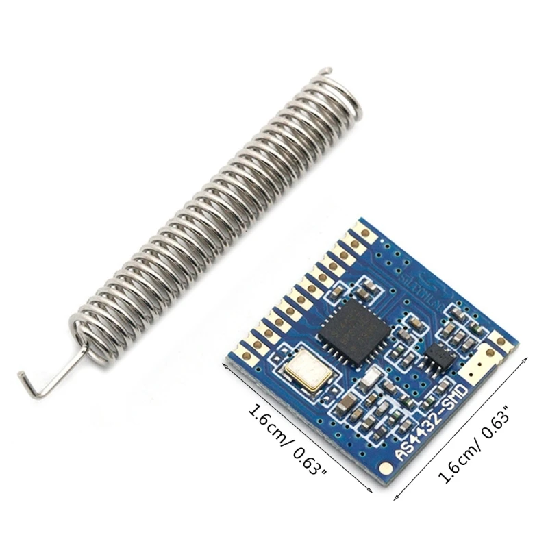 SI4432 Wireless Transceiver Module 1500Meters Long Distance with Spring Antenna images - 6