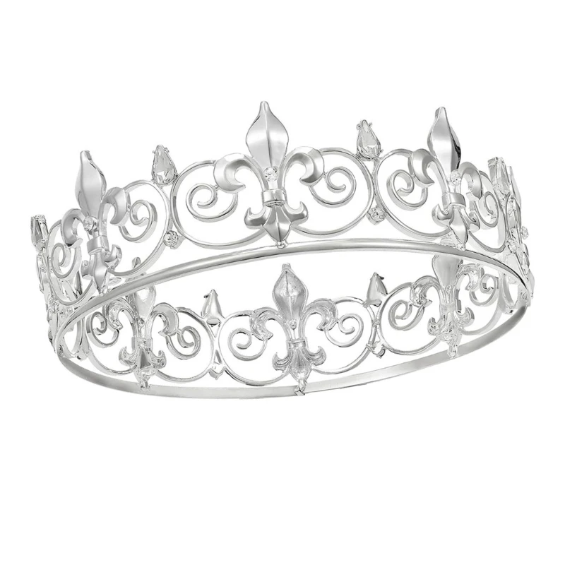 Роскошный обруч для волос мужчин день рождения шоу сценический костюм мужской