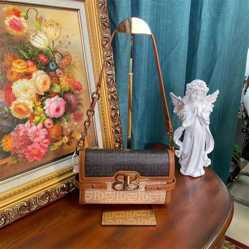 Luxury Chain Handbag Leather Women's Bag 2023 New Advanced Wallet Fashion Versatile One Shoulder Satchels