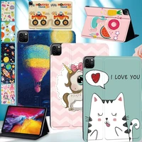 new case for pro 11 2021 a2337ipad pro 11 2018 2020 tablet cover pro 10 5 inch pro 9 7 cute cartoon print protective cover