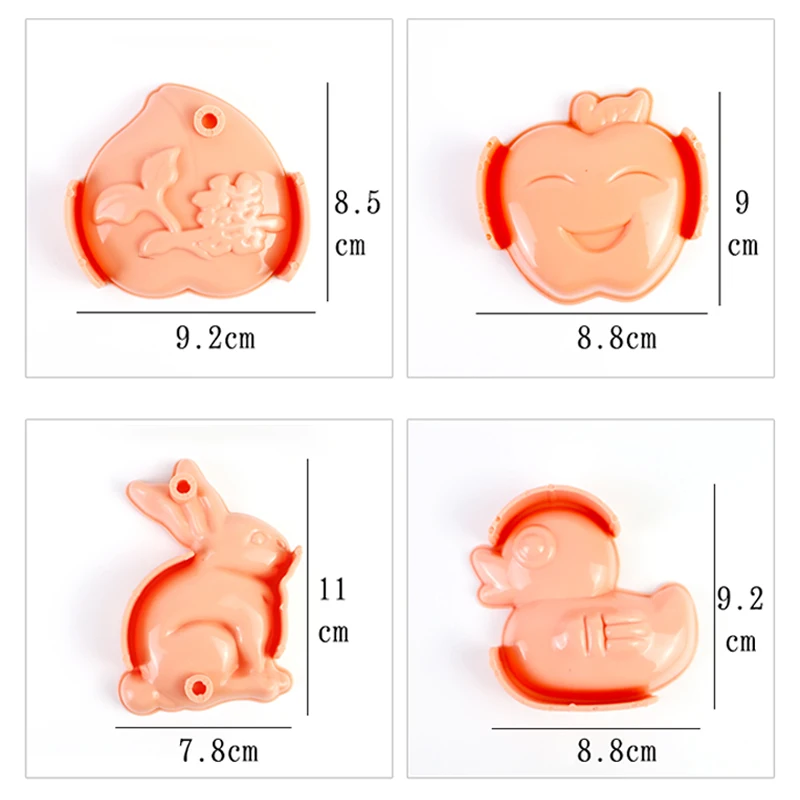 1/4 шт. набор для изготовления суши мультяшные маленькие животные онигири рисовые