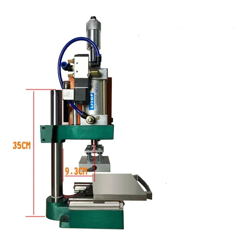 Автоматическая машина для горячего тиснения фольгой кожи