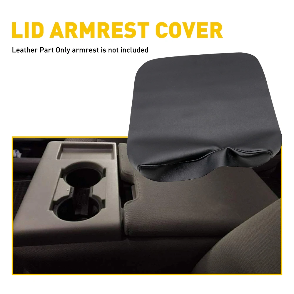 

Car Leather Center Console Lid Armrest Cover for Ford F-150 F150 2015 2016 2017 2018 2019 2020 Auto Accessories for Ford F150