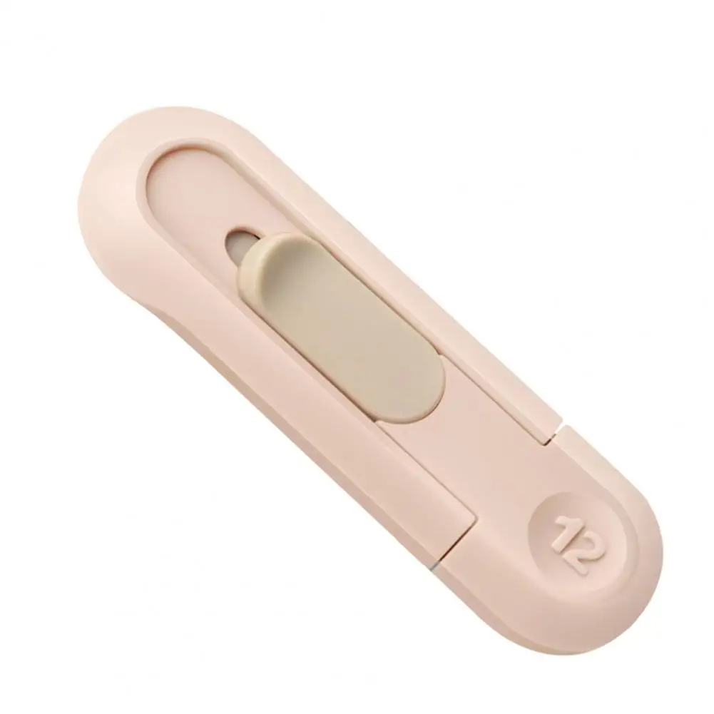 

Art Scissors Tool Pocket Knife Portable Safe Sturdy Auto-Retract Uncrate Student Penknife For Office & School Supplies