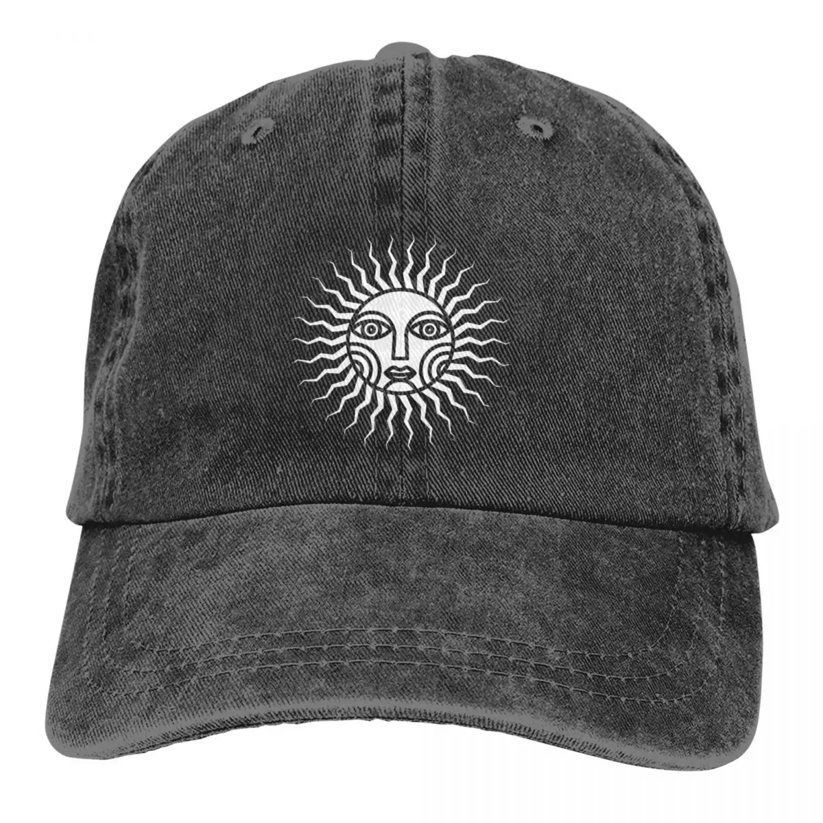 

Slavic Perun Sign Svarog Creator God of the Sky Multicolor Hat Peaked Women's Cap Pagan Sun Personalized Visor Protection Hats