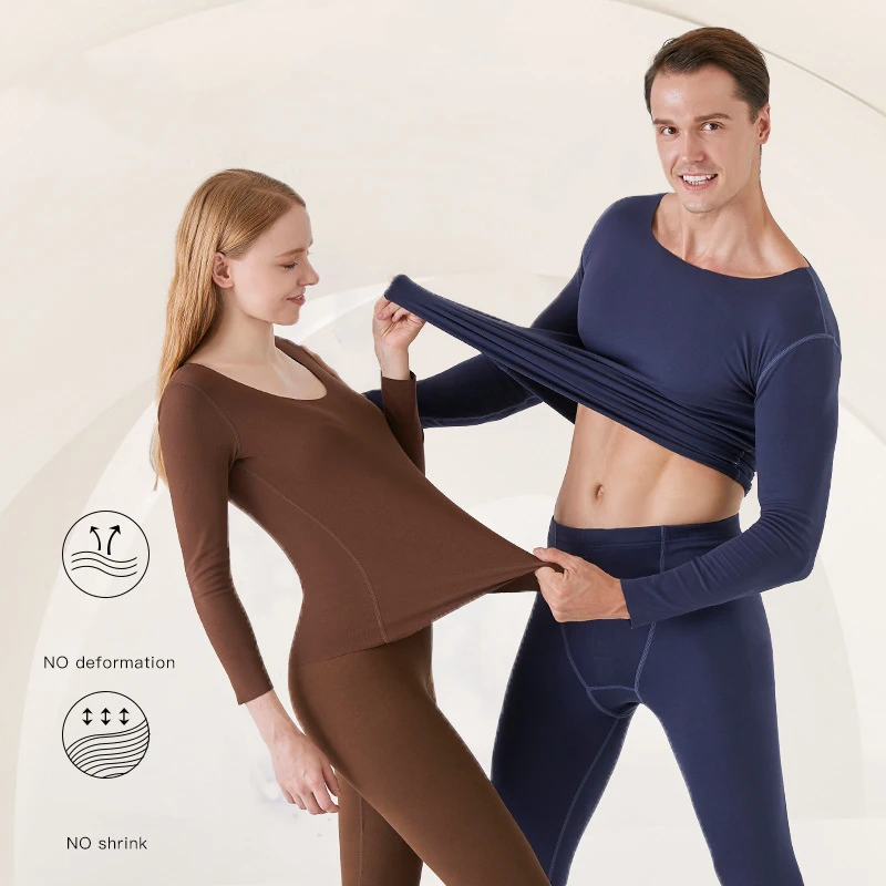 Womens Thermal Underwear Set Long Johns Set for Men Top & Bottom Base Layer Thermal Long Base Layer Winter Underwear Shirt