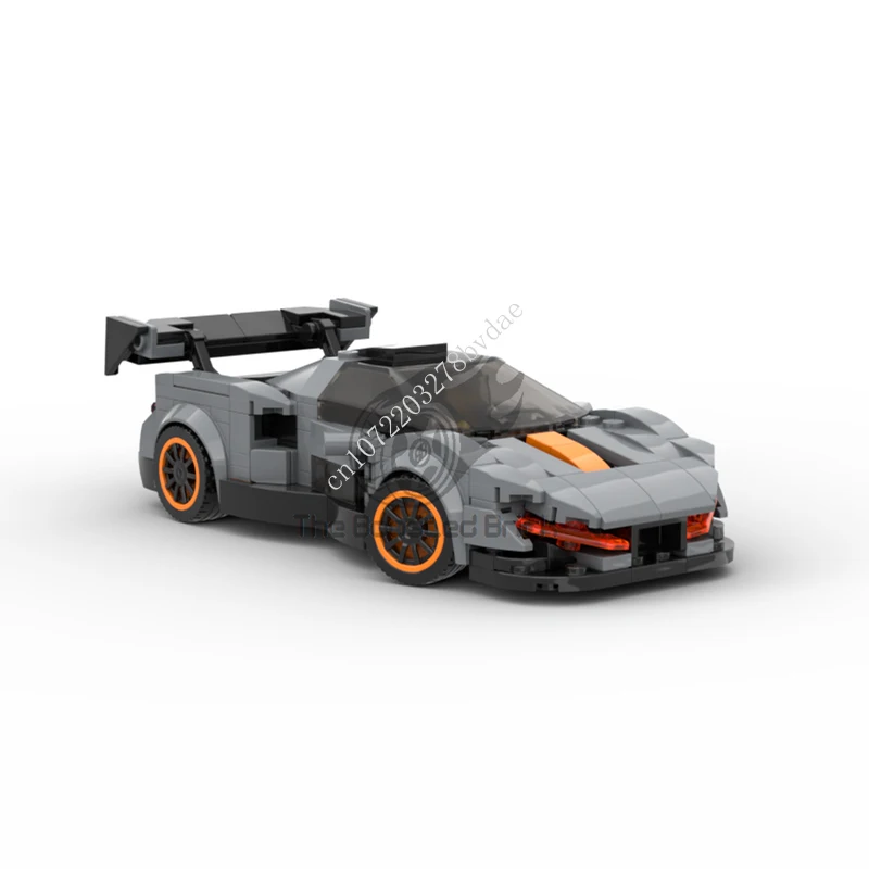 

294PCS MOC Speed Champions McLarens Senna V2 SportsCar Model Building Blocks Technology Bricks Creative Assembly Kids Toy Gifts