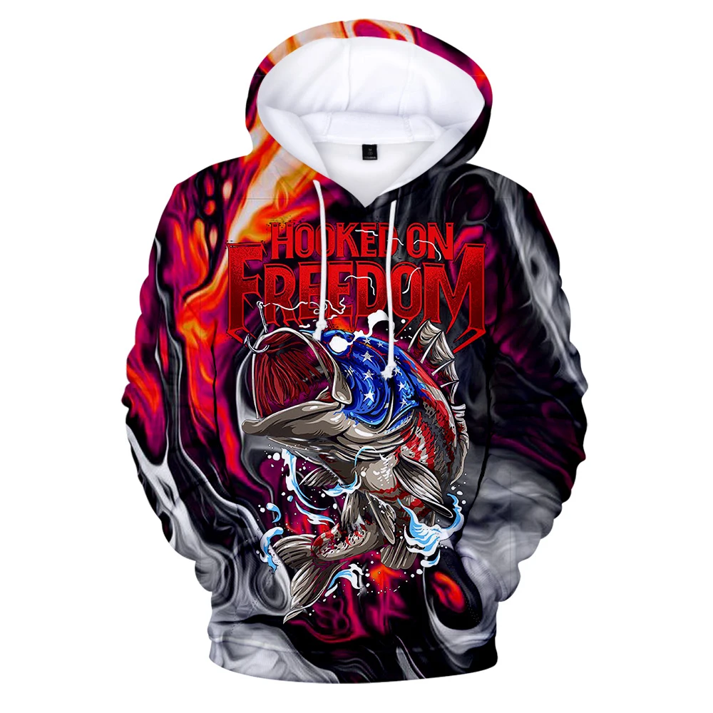 

2022 New Men Hoodies Fishing 3D Harajuku Sweatshirt Men Women Autumn Long Sleeve Sprotswear Fashion Casual Sweatshirts Hot Sale