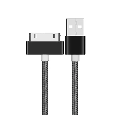 

Cable Fast Charging for iPhone 4 4s 3GS 3G iPad 1 2 3 iPod Nano touch 30 Pin Original Charger Adapter Data Sync Cord