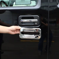 for hummer h2 2003 2009 stainless steel silver car door outside handle door bowl decorative frame cover sticker car accessories