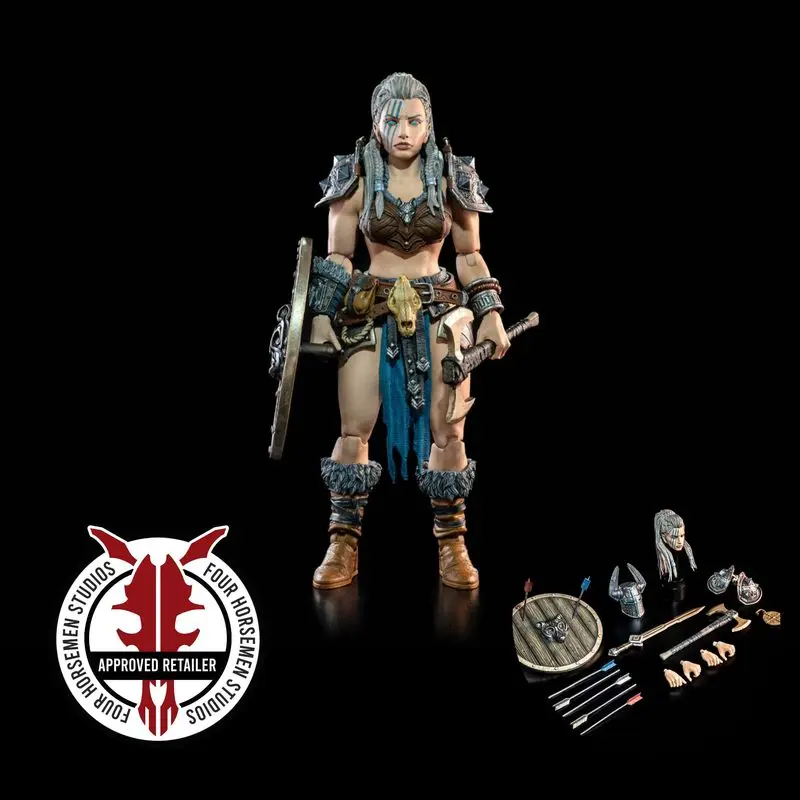 Фото В наличии: Фигурка Four Horsemen Mythical Legion Series Star Bear Wave Conqueror Arturus Patal, 7 дюймов, модель, игрушка, подарок №3