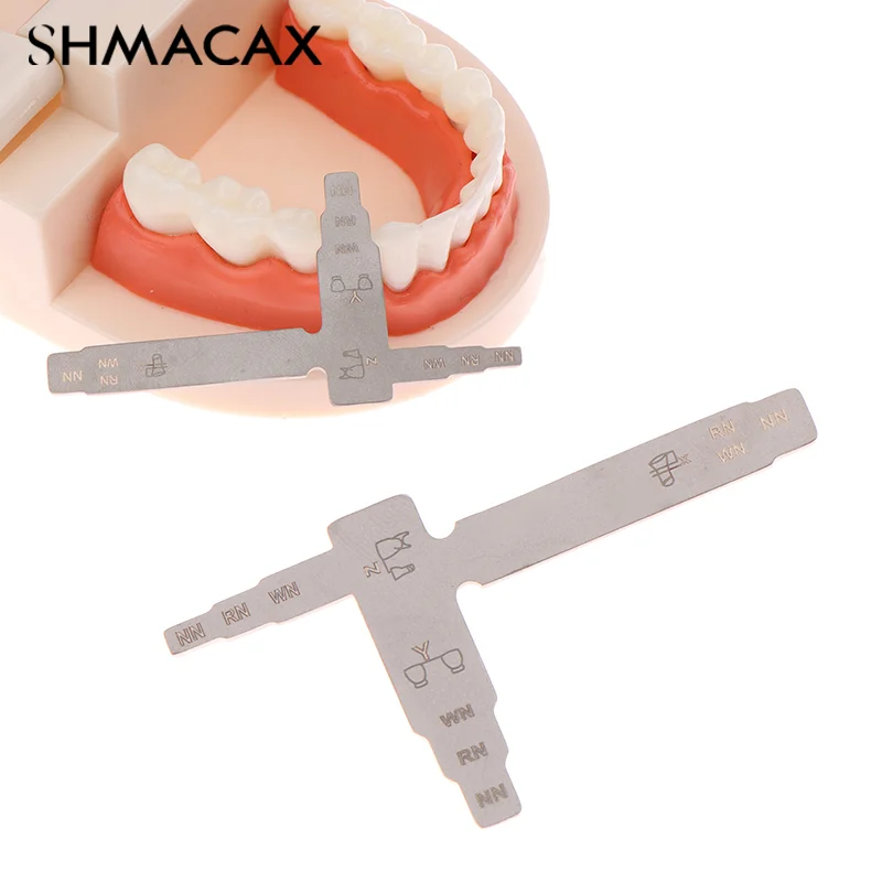 1 шт. измерительная линейка для межзубного расстояния