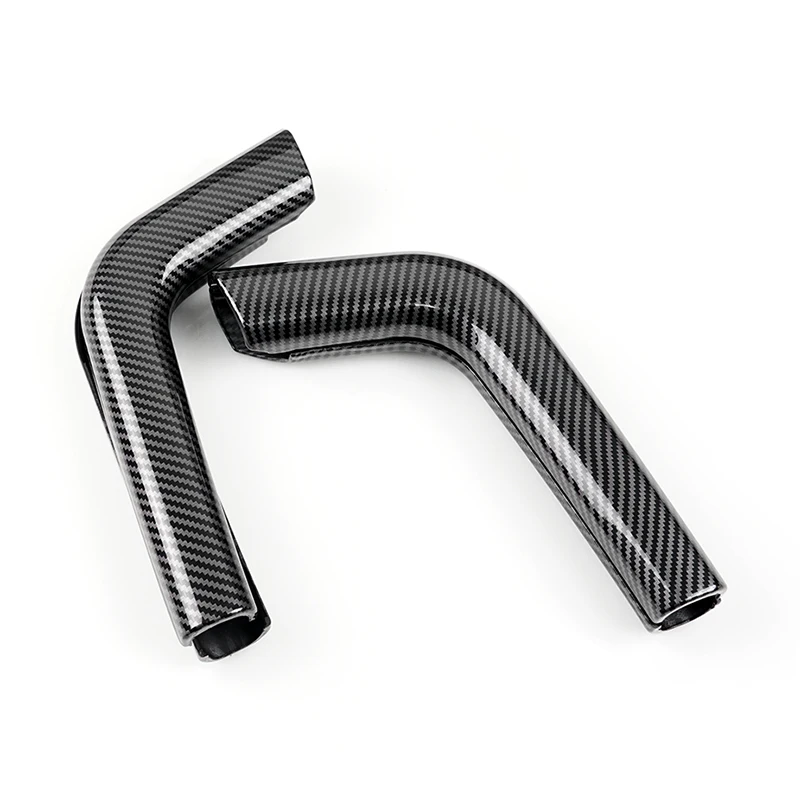 

Для Porsche Cayenne 2011-2017 ABS углеродное волокно, Стайлинг автомобиля, дверные панели, подлокотник, ручка, тянущая крышка, аксессуары для интерьера, отделка