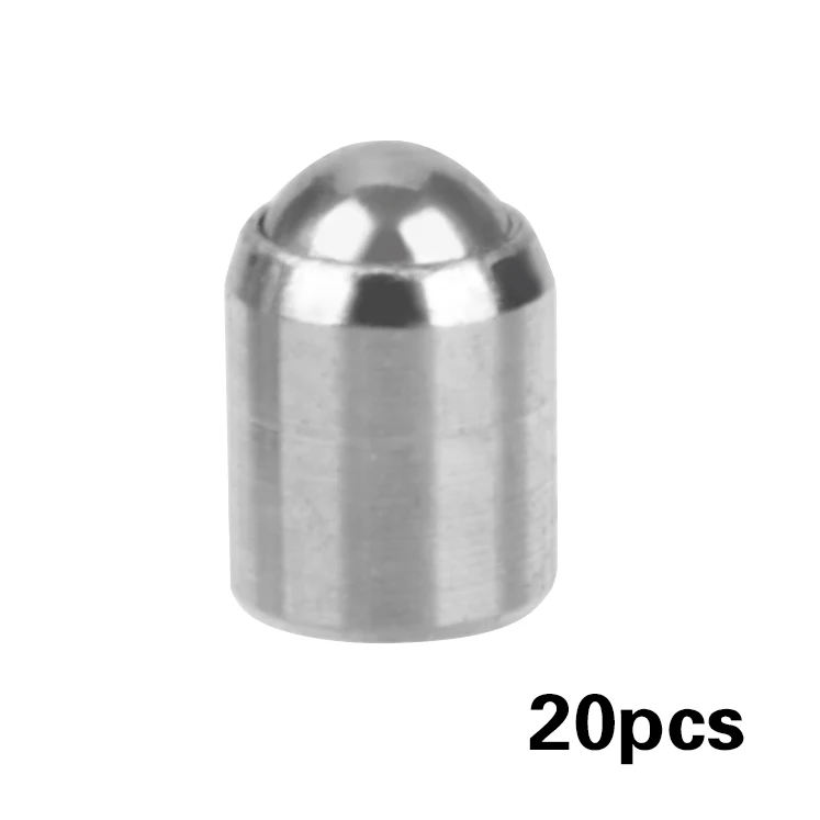 

304 Stainless Steel Precision Positioning Beads Screw Smooth Spring Ball Plunger(φ 2*3) Spring
