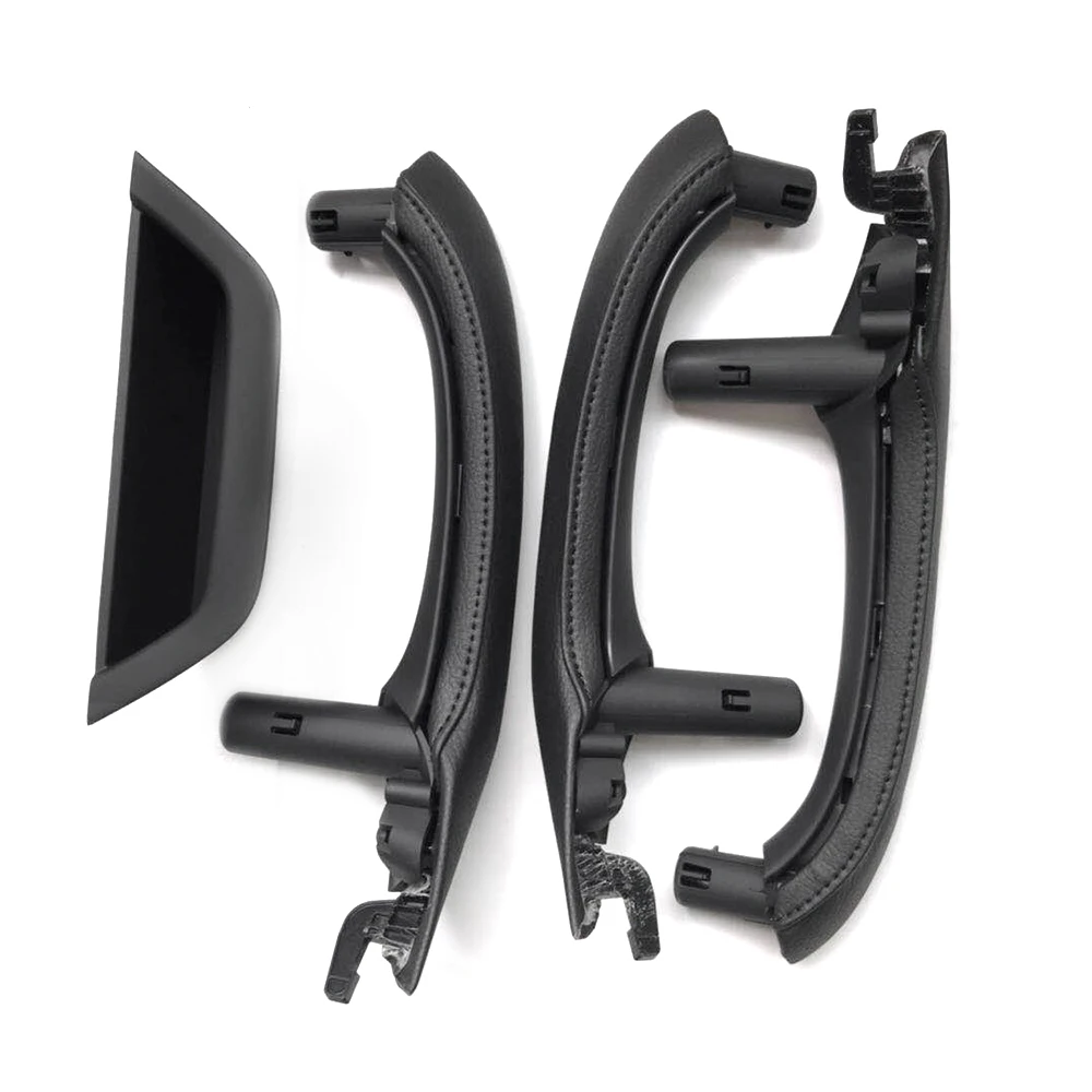 

LHD RHD ручка для межкомнатной двери с кожаным чехлом отделка полный комплект для BMW X3 X4 F25 F26 2010-2016