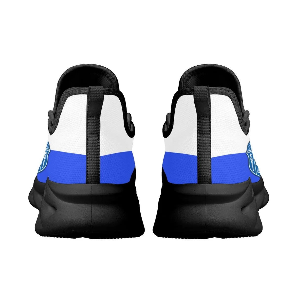 INSTANTARTS Zeta Phi Beta Blue Print Ladies Platform Flats Summer Non-Slip Outdoor Mesh Shoes Casual Sneakers for Women Zapatos