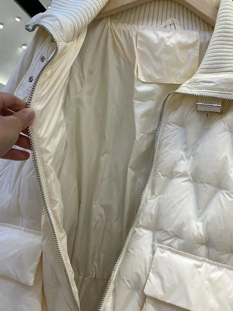 New Women Down Jacket White Duck Down Jackets Winter Warm Coats And Parkas Female Outwear