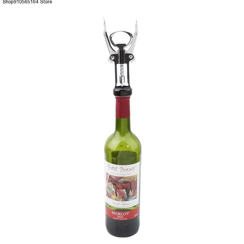 

Stainless Steel Bottle Corkscrew Openers Metal Red Wine Corkscrew Bottle Handle Opener Corkscrews Kitchen Accessaries
