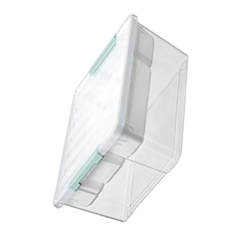 Прозрачный Пластиковый Штабелируемый Органайзер с прозрачной крышкой для
