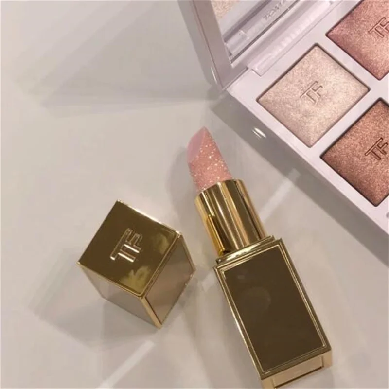 

Original Tom Ford Christmas Limited Edition Balm Frost Makeup Matte Lipstick Waterproof Long Lasting Lip Stick Sexy Pink Velvet