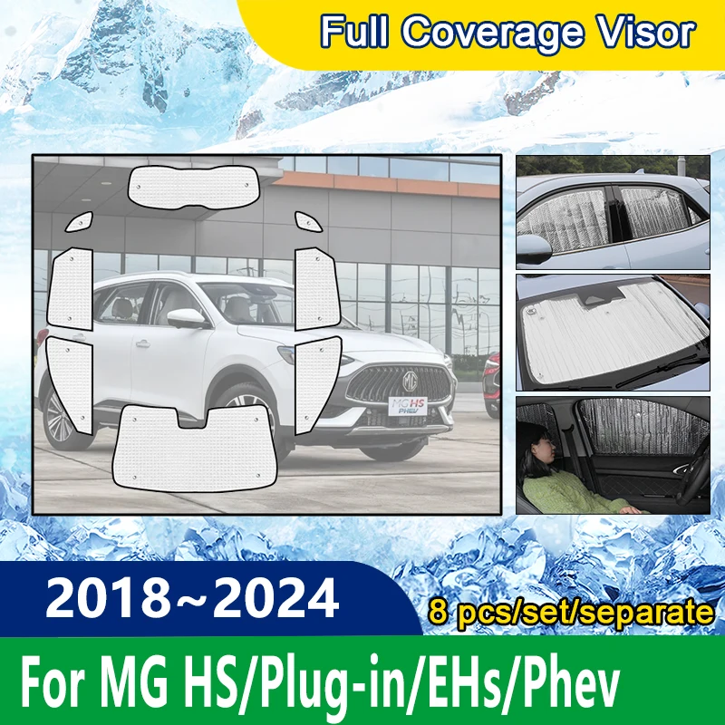 

Full Covers Sunshades For MG HS Plug-in EHs Phev 2018 2019 2020 2021 2022 2023 2024 Shaby Car Visor Accessories Interiors 2023R