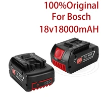 2021 18v 18000mah rechargeable battery for bosch 18v battery backup 6 0a portable replacement for bosch bat609 indicator light