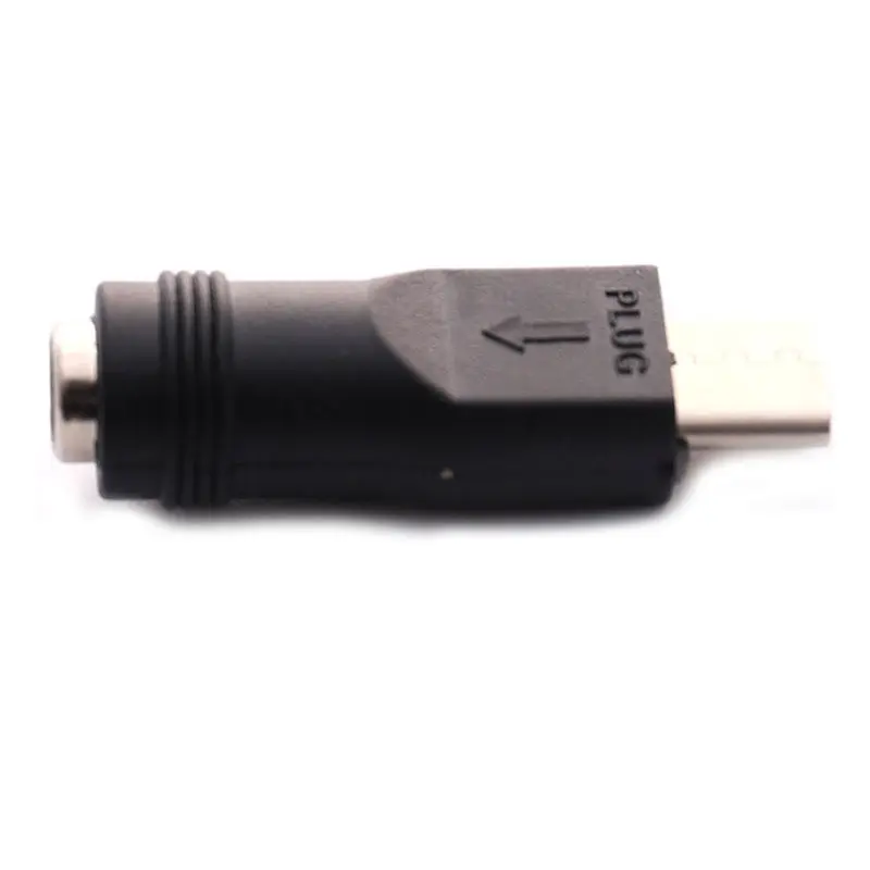Адаптер питания постоянного тока с гнездом 5525 на штекер USB Type C Штекерный разъем