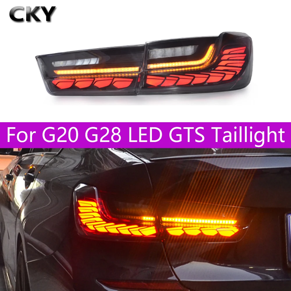 

Car Lights For BMW 3series G20 G80 340i 330e 330i 325Li GTS LED Taillight 2019-2022 DRL Dynamic Turn Signal Rear Lamp Assembly