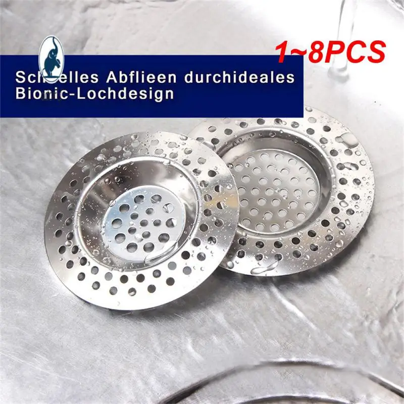 

1~8PCS Anti Clogging Sink Vegetable Wash Basin Filter Vegetable Basin Filter Kitchen Sink Kitchen Sink Filter