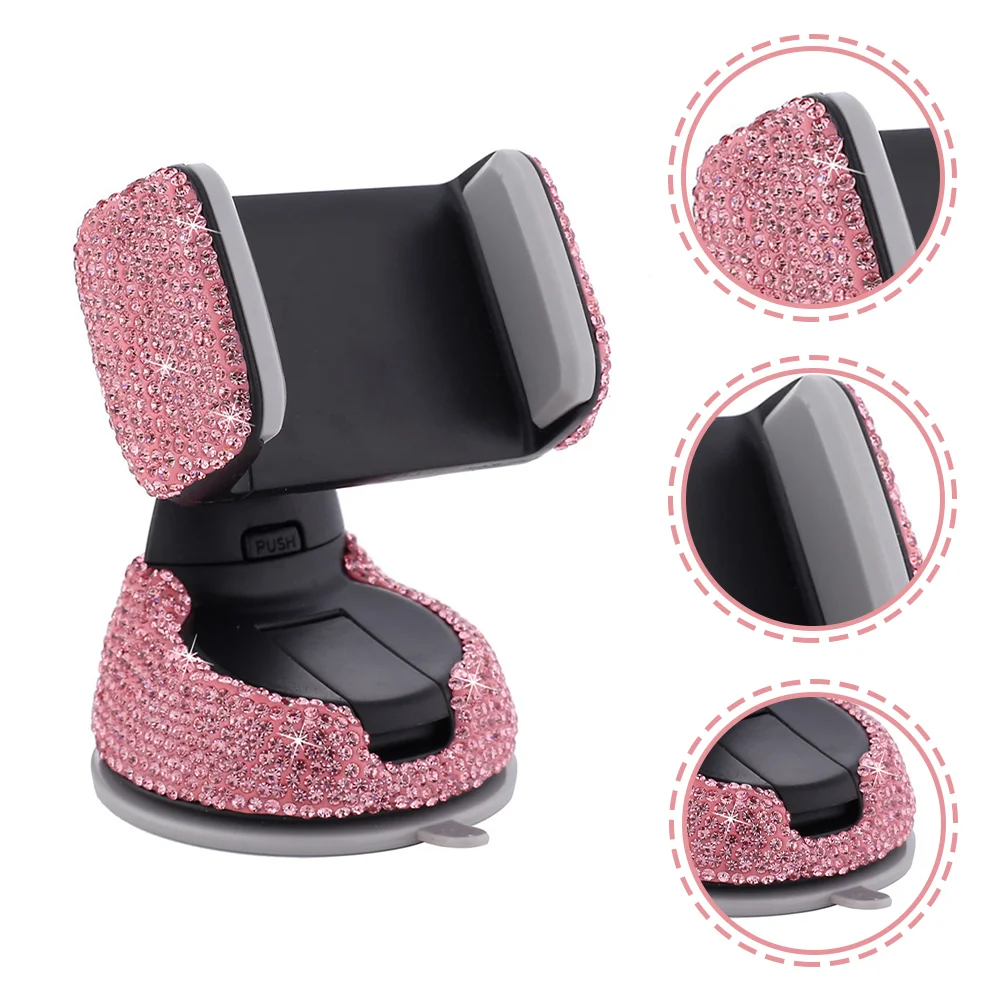 

Rhinestone Car Holder Auto Bracket Car Stand Mobile Holder for Car Crystal Holder