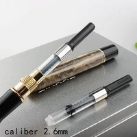 high quality jinhao black universal 2 6 caliber ink cartridge fountain pen ink absorber stationary supplies
