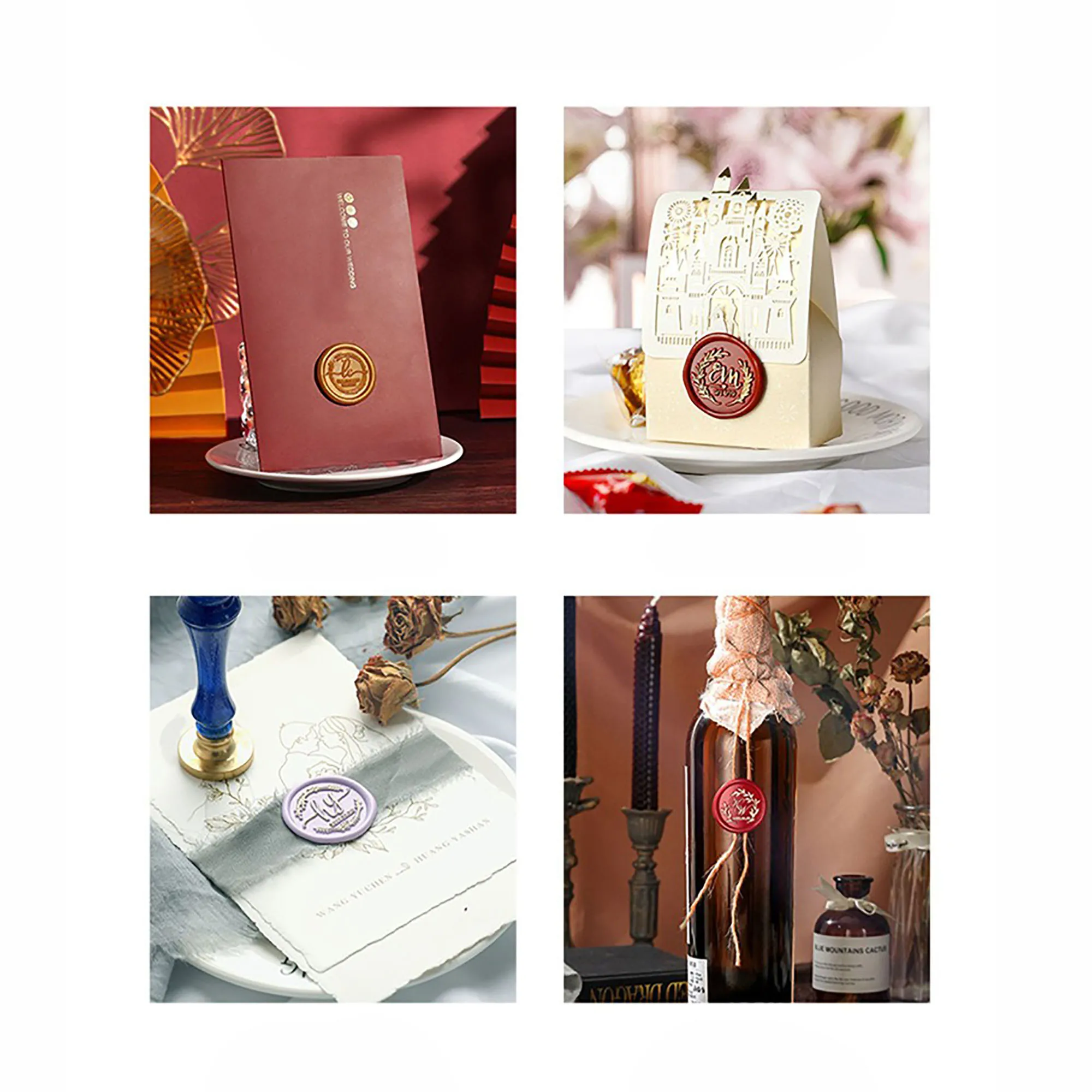 Custom Wax Seal Stamp Personalized Wax Sealer Custom Letter Wax Stamp With Your Image, Logo, or Artwork Personalized Wax Seal fo