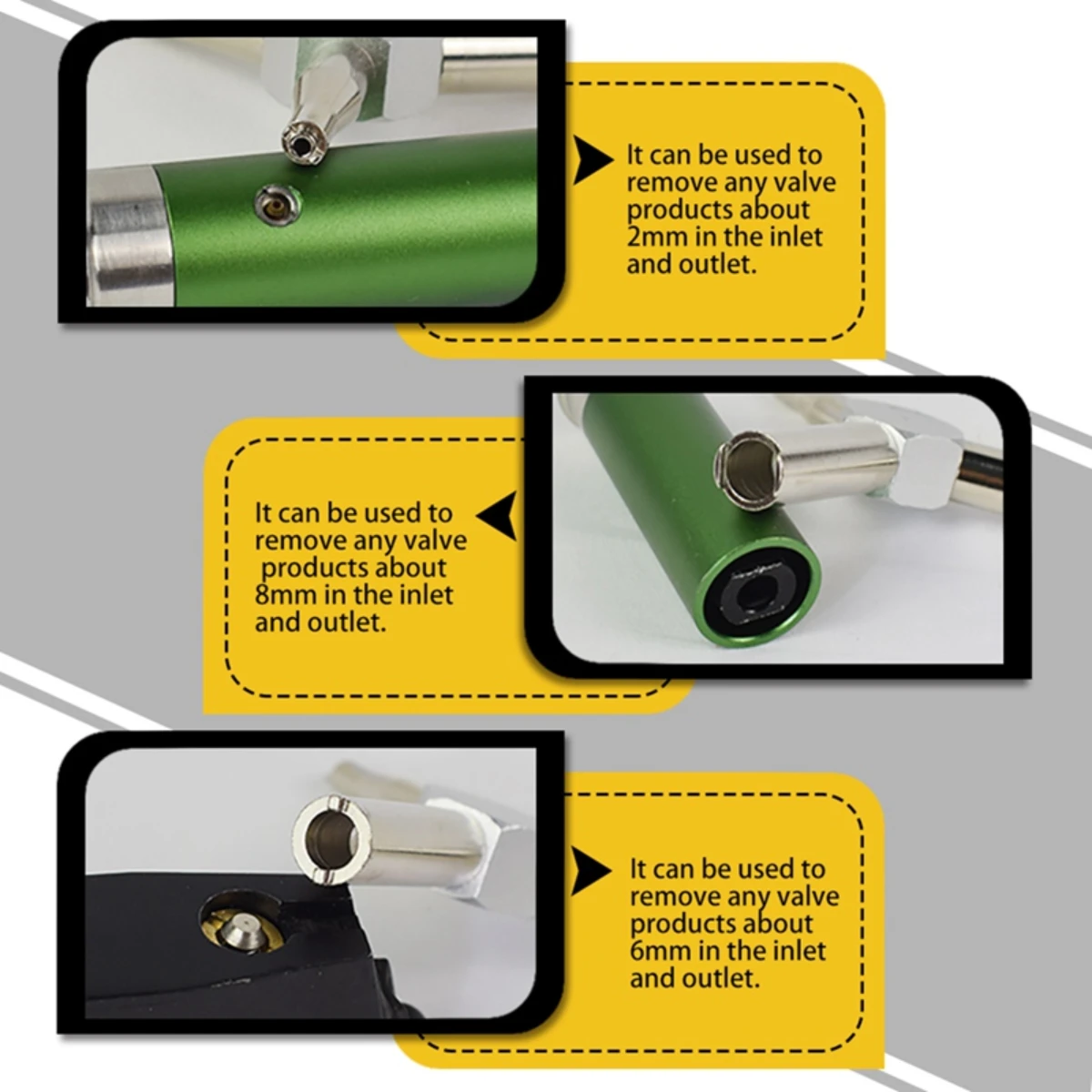 Газовый клапан для охоты на открытом воздухе стальной тройной армейский магазин