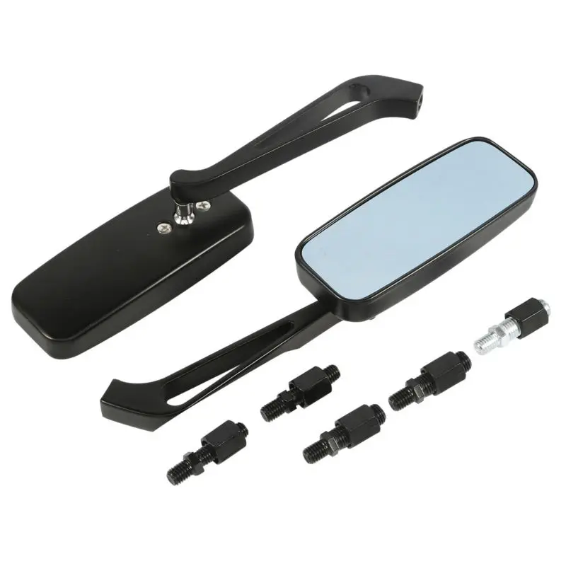 

Motorcycle Rear View Side Mirrors Universal 8MM/10MM For Harley Honda Kawasaki Suzuki Street Sport Bike Cruiser Chopper Touring