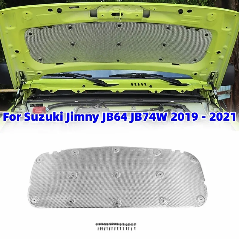 

Теплоизоляционная хлопковая Звукоизоляционная хлопковая прокладка для капота автомобиля для Suzuki Jimny JB64 JB74W 2019-2021