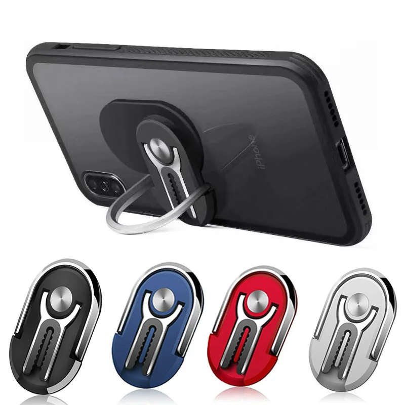 

Mini Alloy 3-1 Mobile Phone Holder Ring Auto Navigation Phone Bracket Car Air Outlet Clip Car Accessories Interior