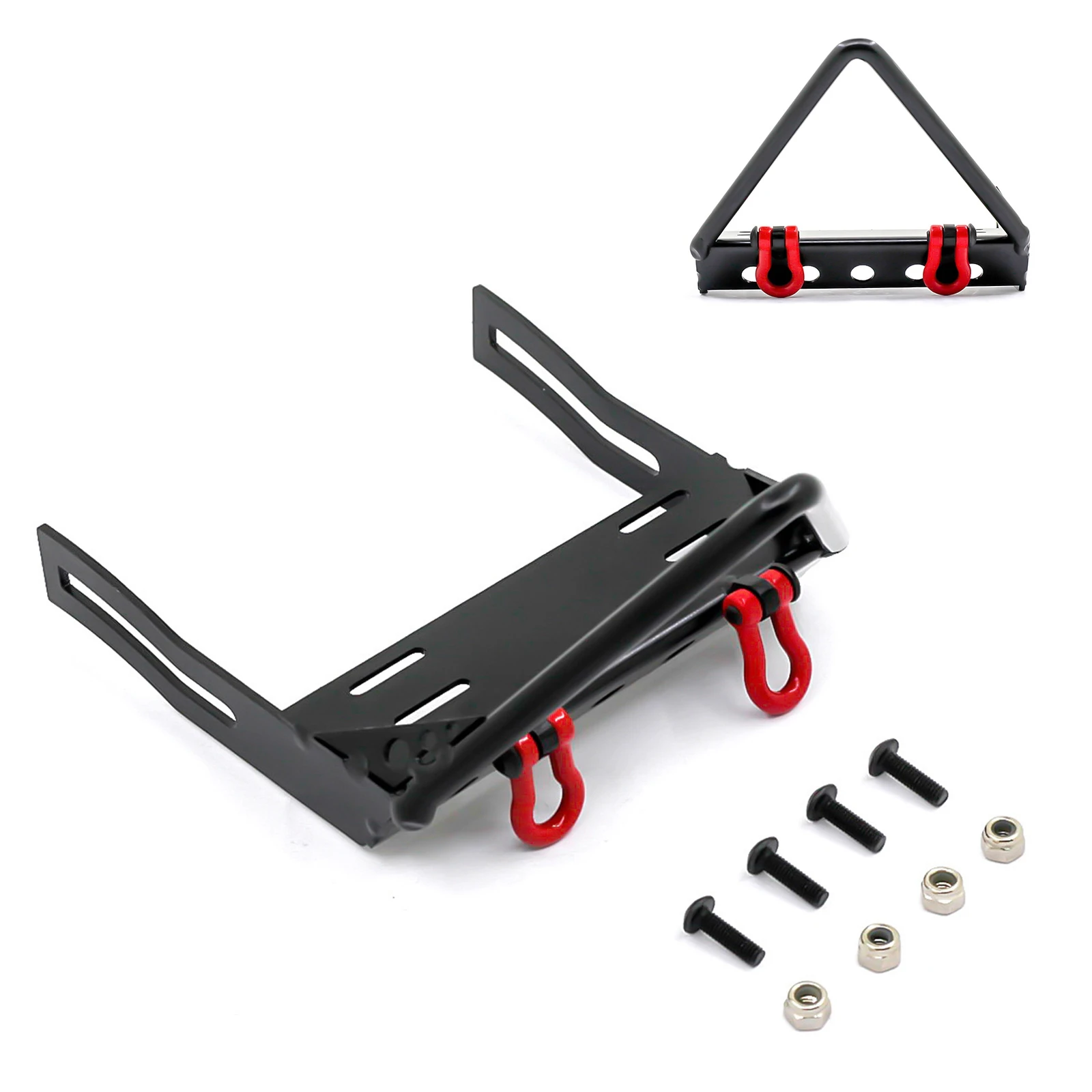 

Metal Front Bumper For 1:10 RC Crawler Traxxas TRX4 Axial SCX10 SCX10 II etc RC car upgrade parts